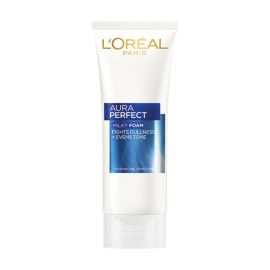 Loreal Aura Perfect Fights Dullness & Evens tone Milky Foaming Facewash 100ml