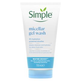 Simple Water Boost Micellar Gel Face Wash For Dry 150ml